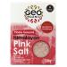 Geo Organics Himalayan Pure Pink Salt Crystals - 100% Natural Salt & Unrefined - Harvested Using Sustainable & Eco Friendly Practices - Contains 84 Minerals (500 Grams (Pack6) Fine Pink Salt) Finely Ground (Pack of 6)