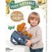 Naturally KIDS Small Dinosaur Backpack - Toddler Boy Girl Backpack with Stuffed Animal - Gifts for 3 Year Old - Brown T Rex Design - Buy Online on SooperMarket.com