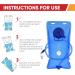 Reservoir Hydration Bladder Cleaning Kit - 6-In-1 Cleaner Set with Brushes, Tablets, and Carry Pouch - Buy Online on SooperMarket.com