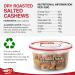 Tropgo Dry Roasted Salted Kosher Cashew Nuts - Guilt-Free Roasted Peanut Snack in a Resealable and Recyclable Tub - Fibre and Protein Rich Healthy Cashew Nuts - Vegan Nuts Snack for all Ages (180G) - Buy Online on SooperMarket.com