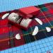 Red Suricata Curved Knit Blocking Combs Set - 25 Edge Blockers for Knitting & Crochet Projects with 100 T pins - Use with Blocking Mats - Patent Pending - Buy Online on SooperMarket.com