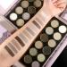 DE LANCI Matte Eyeshadow Palette - 12 Natural Shades for Older Women, Cool Gray Tones, Talc-Free, Mirror Included - Buy Online on SooperMarket.com