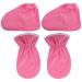 Lurrose 4pcs Paraffin Wax Gloves and Bootie Hand Care Treatment Spa Foot Cover Pink