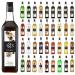 1883 Maison Routin France Syrup Pick N Mix - Choose From 100+ Flavours for Coffee Hot Chocolate Mocktails Iced Tea Cocktails Desserts Milkshakes - Pack of 2 x 1Ltr