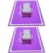 Nail Art Hand Cushion Smooth And Beautiful Beautiful And Practical Environmental Health Easy To Clean Manicure Hand Rest Strong And Sturdy for Home Salon Purple - Buy Online on SooperMarket.com