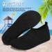 ANLUKE Women's Men's Water Shoes: Barefoot Quick-Dry Aqua Socks for Beach Swim Surf - Size 8.5-9.5 Women/7.5-8 Men - Abldblack - Buy Online on SooperMarket.com
