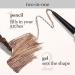 Julep Brow 101 2-in-1 Eyebrow Pencil & Tinted Brow Gel - Medium Brown | Waterproof, Thickening Silk Fibers, All Day Hold | Fill, Define & Shape Brows - Buy Online on SooperMarket.com