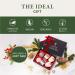 Christmas Gifts for Women: 6Pcs Bath Bombs Gift Box with Essential Oils & Shea Butter - Vegan Skincare by Satin Naturel - Buy Online on SooperMarket.com