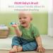 MAM Baby's Brush Set (2 Training Toothbrushes 1 Safety Shield) Baby Toothbrushes with Brushy the Bear Interactive App For Boy 5+ Months Blue - Buy Online on SooperMarket.com