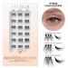Velour Xtensions Eyelash Refills - Hybrid Vegan Lash Extensions - Lightweight, Fluffy, Reusable & Handmade - Lasts up to 3 Weeks - Soft, Comfortable Clusters for All Eye Shapes - Buy Online on SooperMarket.com