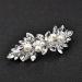 Crystal Pearl Rhinestone Barrette 2Pcs - Elegant Wedding Hair Accessories for Women - Buy Online on SooperMarket.com