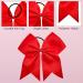 4 Pieces Ponytail Holder Cheerleading Girls Bow Hair Bows Cheering Large Bow Headband Jumbo Ponytail Elastic Hair Band Bowknot Hair Bands Headpiece (Red) - Buy Online on SooperMarket.com