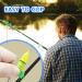 LIUMAYAS 55PCS Fishing Bells LED Night Fishing Rod Bait Alarm Bell | Dual Ring Bells for Bite Alert at Night - Buy Online on SooperMarket.com