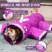 Pet Craft Supply Magic Mewnicorn Multi Cat Tunnel - Boredom Relief Toys for Dogs, Cats, Rabbits, Kittens, and Guinea Pigs - Buy Online on SooperMarket.com