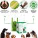320 Compostable Dog Poo Bags with Easy-Tie Handles - Biodegradable Cornstarch - 3 Month Supply with Dispenser Box - Buy Online on SooperMarket.com