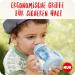 Nuk First Choice+ Disney Winnie the Pooh Drinking Bottle 150ml | 6-18 Months | Temperature Control & Anti-Colic | BPA-Free | Ergonomic Design - Buy Online on SooperMarket.com