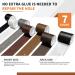 Azobur Leather Repair Tape Patch Adhesive for Sofas, Car Seats, Handbags, Jackets - Black 2.4''x15' - Buy Online on SooperMarket.com