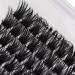 Bodermincer 72 Bundles D Curl 3D Effect Mink Eyelash Extensions - Natural Faux Lashes for Home Use (12mm) - International Shipping - Buy Online on SooperMarket.com