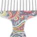 TYTOGE Hair Pick Comb Professional Afro Stainless Steel Detangle Hair Pick Comb for Curly Hair Styling (waist flower K4) - Buy Online on SooperMarket.com