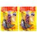 Taro Fish Snack Spicy Flavour 52g - Pack of 2 Savoury Seafood Bites for Snacking Delight