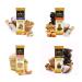 Peaceful Squirrel Raw Rev Glo Bars Variety Pack - High Protein & Fiber, Vegan, Gluten-Free - 14 Bars, 1.6 oz Each - Buy Online on SooperMarket.com
