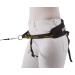 DINGO Canicross Belt 4-in-1 Universal Adjustable Safe Reflective Multifunctional Hands-Free Dog Walking Belt for Running Sports Jogging Training Black (12780-2) BELT black Waist belt