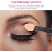 MUSISALY 100pcs Double Ended Eyeshadow Brush Makeup Brush Tipped Oval Makeup Tool Eye Makeup Applicator Cosmetic Tool Sponge Eyeshadow Stick Latex Sponge Sponge Brush 6.5x1.3cm Black - Buy Online on SooperMarket.com
