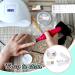 Suclain 4 Pcs Nail Drill Bit Cleaner Brush & Holder - Steel Wire & Nylon Brush, 2 Replacement Brushes, Display Organizer - 48 Holes for Home or Salon - Buy Online on SooperMarket.com