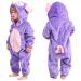 COOKY.D Unisex Winter Hooded Romper Jumpsuit 2-36 Months 12-18 Months Owl