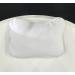 Super Soft Bath Pillow with Suction Cups White - Removable and Washable Cover