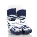 Mocc Ons Moccasin Style Slipper Socks - 6-12 Months Zebra 6-12 Months Zebra Stripe
