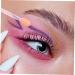 BELLIFFY 100pcs Eye Shadow Stick Girl Eyeshadow Makeup Brush Dual Side Eyeshadow Brushes Pink Rubber Cotton 6.20X0.50X0.50CM Pink - Buy Online on SooperMarket.com