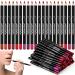 84 Pcs Bulk Lip Liner Pencil Set Long Lasting Lip Liner Pencil Slim Lock Lipstick in Place Lip Makeup Set of 12 Color 5.2 Inches