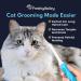Pet Detangler Brush for Long Haired Cats & Dogs - Best Combs for Grooming, Removes Mats & Prevents Tangles - Ideal for Goldendoodle, Poodle Mixes & Cat Undercoat - Buy Online on SooperMarket.com