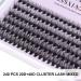 240pcs 20D+40D 0.07 D Curl Mix Cluster Eyelashes Extensions - Soft & Natural False Eyelashes for DIY Extension at Home - 240 Count - Buy Online on SooperMarket.com