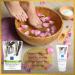 Foot Care Kit Bundle with Escenti Foot Soak for Home Spa Softening Foot Lotion & 2x Foot Mask Set with exclusive F&F Footcare Natural Wooden Scoop - To Relax and Refresh Tired Feet at Home - Buy Online on SooperMarket.com