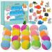 Bath Bombs for Kids with Surprise Inside for Girls Boys - 20 Pack Bath Bombs Gift Set Handmade Bubble Bath Fizzies Spa Fizz Balls Kit for Children Birthday Christmas Easter Day Gift