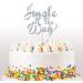 Cakeshop Christmas Glitter Cake Topper Jingle Bells Cake Topper Decoration Xmas Cake Topper - Double Sided 400gsm Glitter Card Choice 14 of Colours and Loads of Styles (Dark Silver) - Buy Online on SooperMarket.com