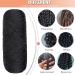 RuiYok 4Pcs Natural Black Brazilian Wool Hair for Braids - Acrylic Hand Knitting Yarn for Hair Braiding & Extensions - Jumbo Braids, Faux Locs & Senegalese Twists (1B) - Buy Online on SooperMarket.com