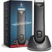 The bodygroomer-intimate razor & body razor shower-proof 90 min. Duration LED light charging station-body trimmer for the intimate area & body for men men from groomed rooster