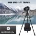 LCNCY Binocular Tripod Stand - Universal Lightweight Travel Video Tripod with Remote - Matte Black (Compatible with Camera, Phone, iPad, DSLR, GoPro, Spotting Scope, Telescope, Astronomy Binoculars) - Buy Online on SooperMarket.com