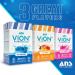 ViON+ Hydration Mix Blue Raspberry - Sugar-Free Electrolyte Powder with 8 Essential Vitamins - 20 On-the-Go Stick Packs for Hydration Energy & Recovery - Natural Flavors & No Artificial Colors or Dyes - Buy Online on SooperMarket.com