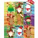 42 Sheets Christmas Party Favors Stickers, Make Your Own Christmas Gnome, Reindeer, Christmas Tree and Snowman Face, Christmas Crafts Gifts Christmas Holiday Activities Game Sticker for Kids