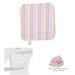 Spasilk Newborn Washcloth Wipes Set - Soft Terry Cloth, 10 Pack Pink Lines - Buy Online on SooperMarket.com