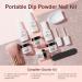 AZUREBEAUTY Dip Powder Nail Kit - 4 Colors All Season Nude Glitter | DIY French Manicure & Salon Quality Nail Art at Home - Buy Online on SooperMarket.com