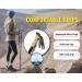 Trekology Trek-Z Adjustable Lightweight Hiking Sticks | Portable Aluminum Poles with Cork Handle | Senior Trekking & Hiking | 100cm - 120cm - Buy Online on SooperMarket.com