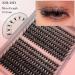 280PCS D Curl Eyelash Extension Kit - Natural Reusable Lash Clusters 9-15MM Mix for DIY at Home | 30D & 40D Options - Buy Online on SooperMarket.com