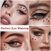 QIUFSSE 6pcs Double-headed Liquid Eyeliner Stamp Set for Women - Waterproof, Smudgeproof, Long Lasting - Love Flowers Moon Stars Smiley Triangles - Buy Online on SooperMarket.com