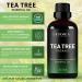 Fiora Naturals Tea Tree Essential Oil 1 oz - 100% Pure Organic Melaleuca Alternifolia for Face, Hair, Skin, Acne, Scalp, Foot, and Toenails - Buy Online on SooperMarket.com