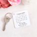 Personalised Drifting Ducks Nanny Date Keyring - Mother's Day & New Baby Gift - Buy Online on SooperMarket.com